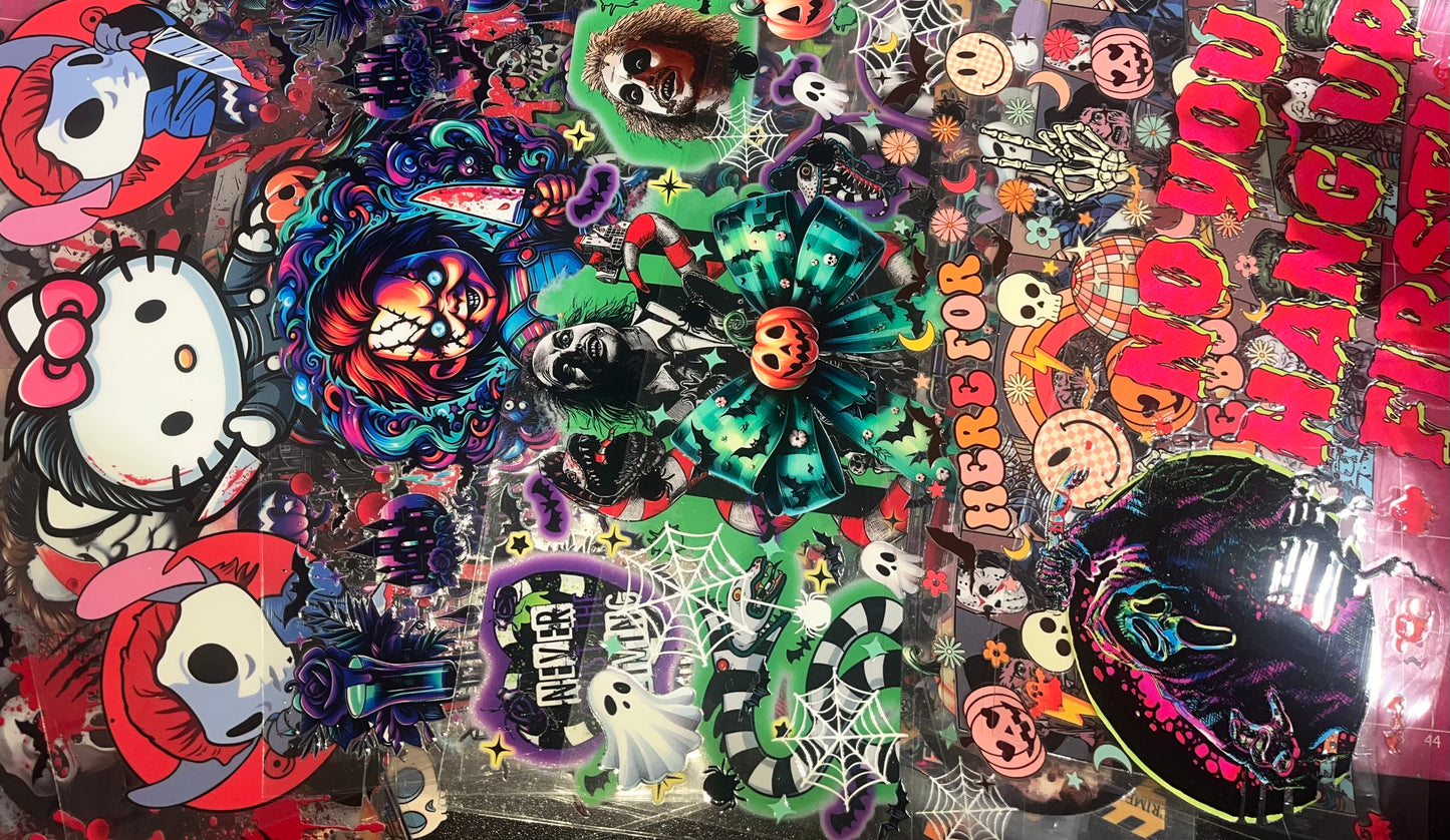 10pc Halloween mystery cup wrap bundle