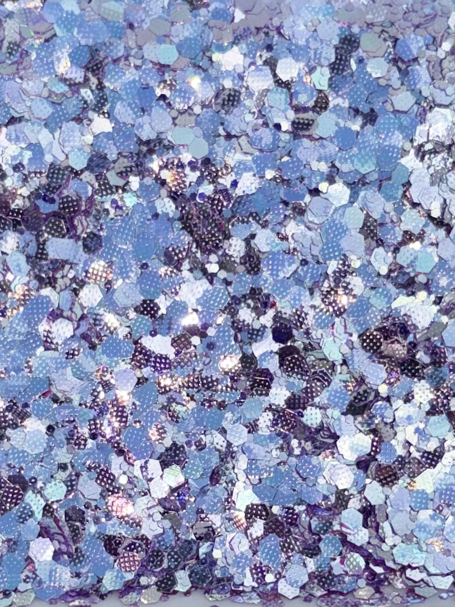Starlight glitter (Light purple textured)