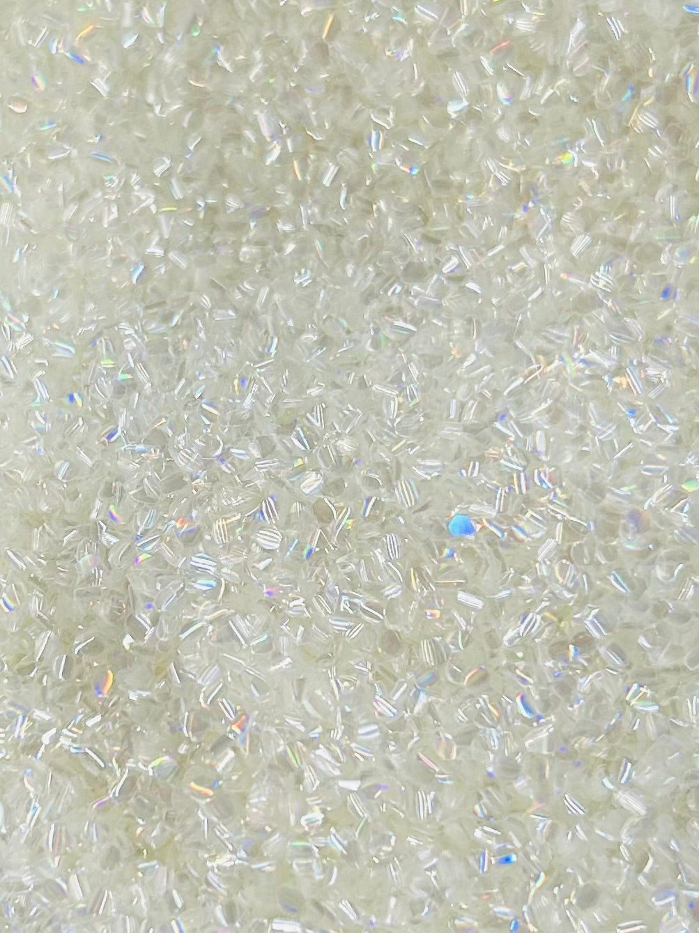 Snow bubble glitter