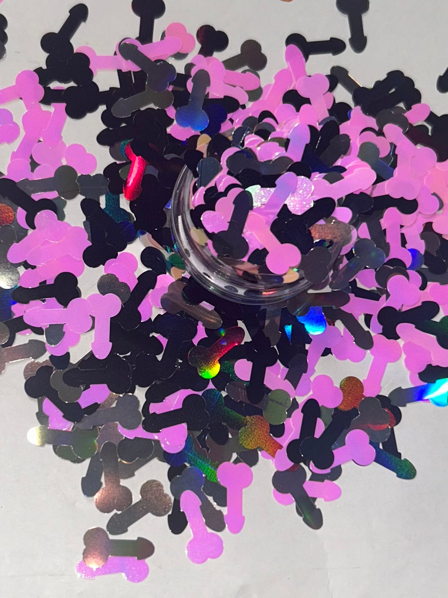 1oz Mix Richard shape glitter