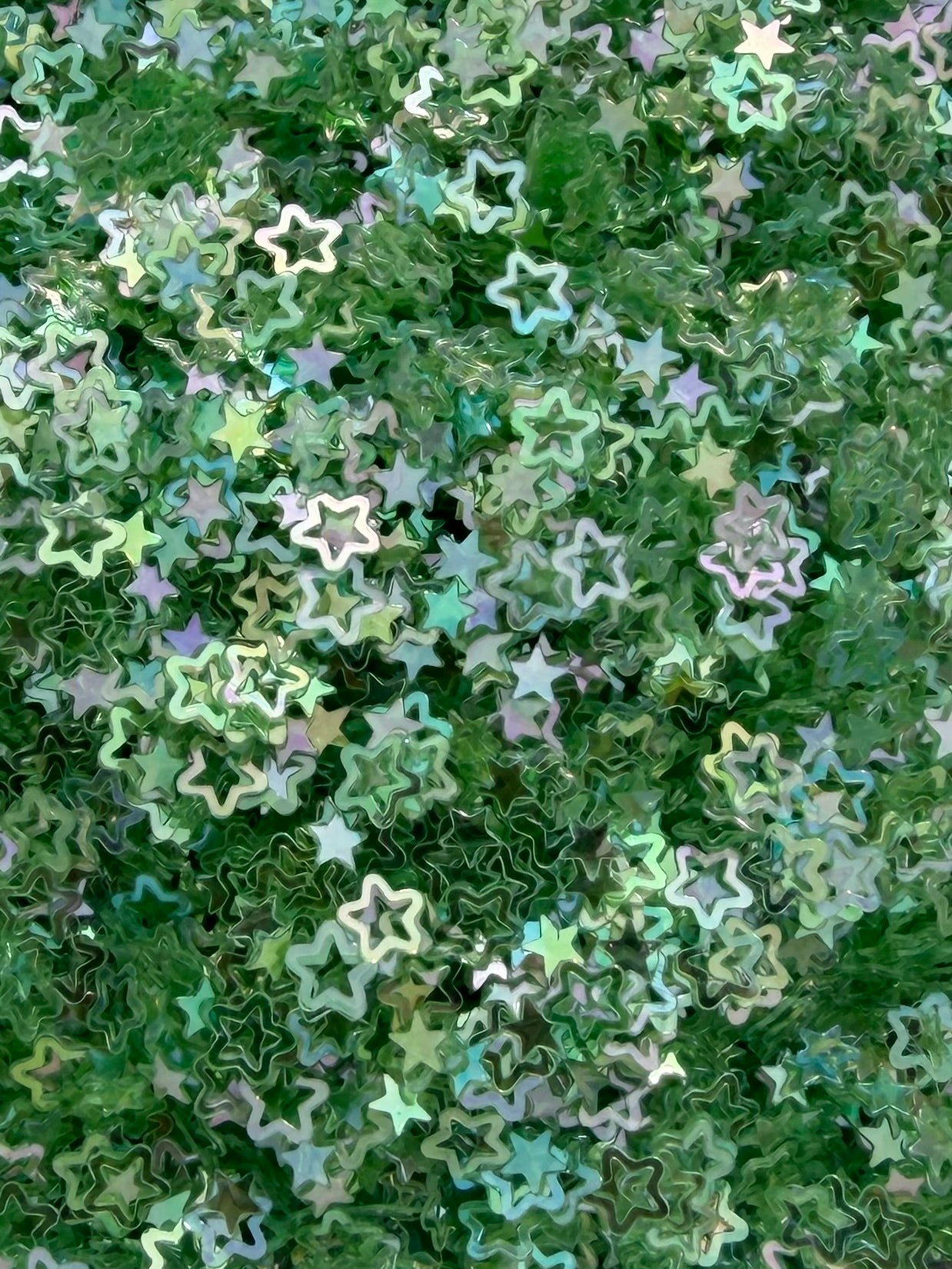 Green pixie 🧚 stars