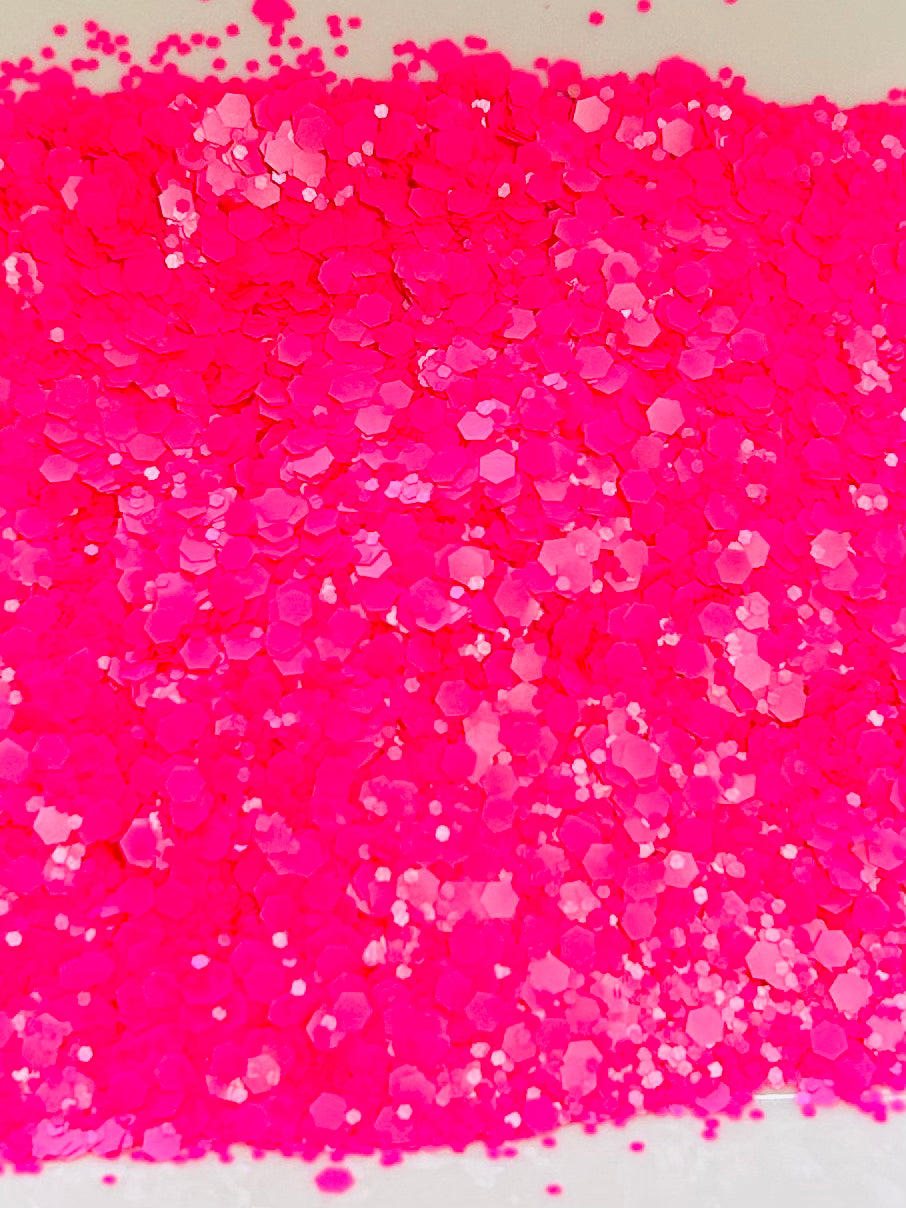 Pink kitty matte chunky