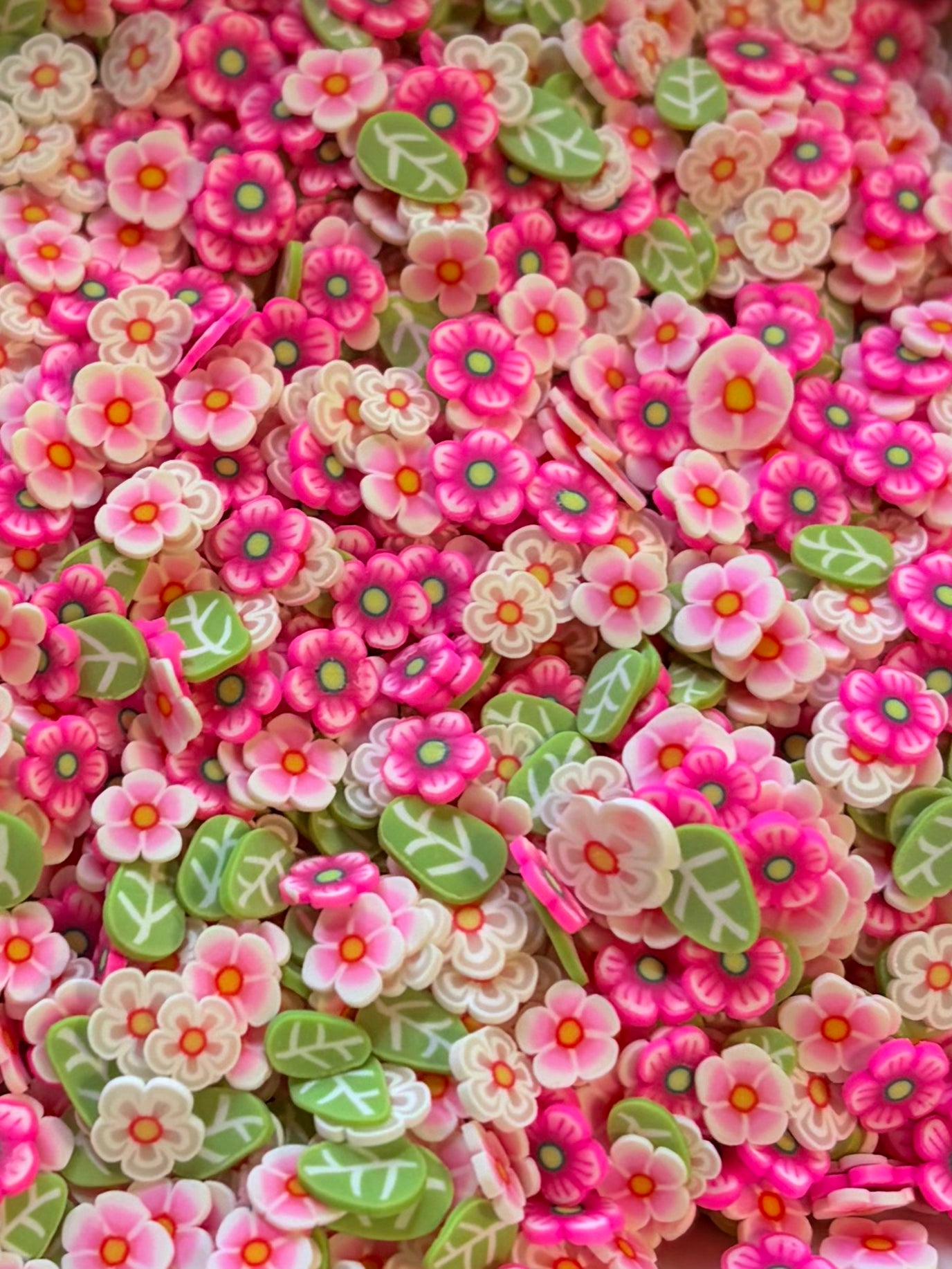 Flower girl mix clay