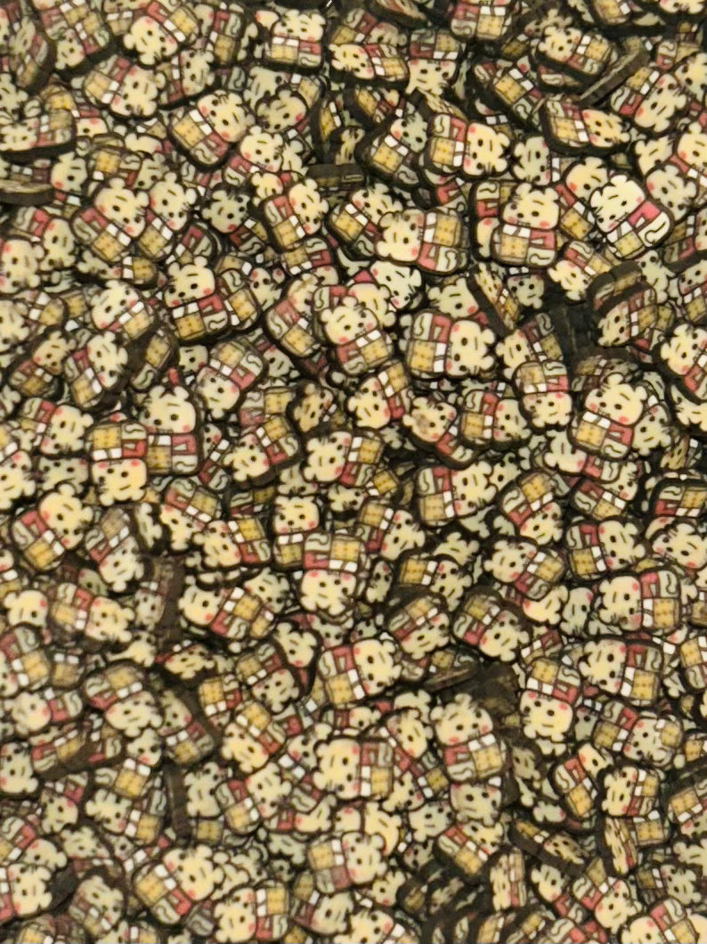 Yellow honey bear clay