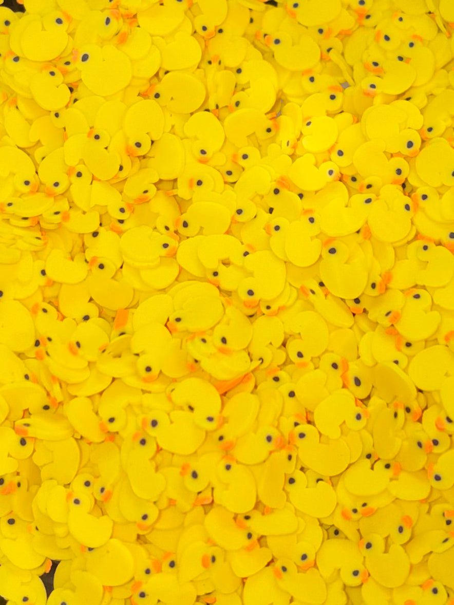 Yellow ducks clay