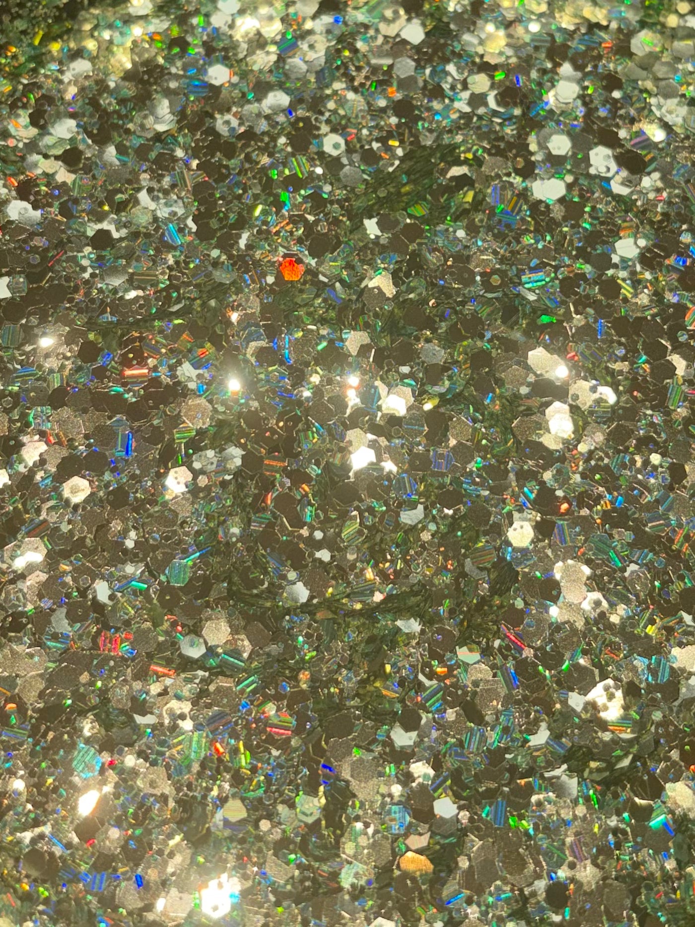 Cactus chunky glitter