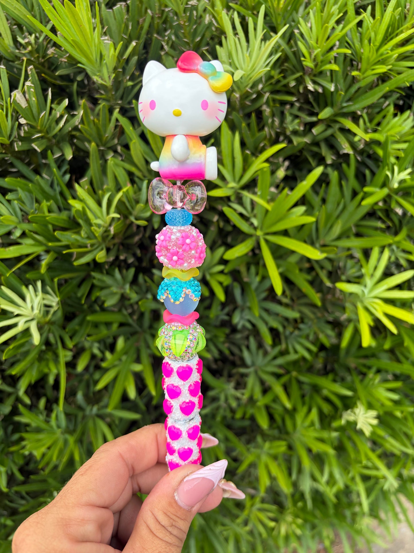 Rainbow neon HK pen