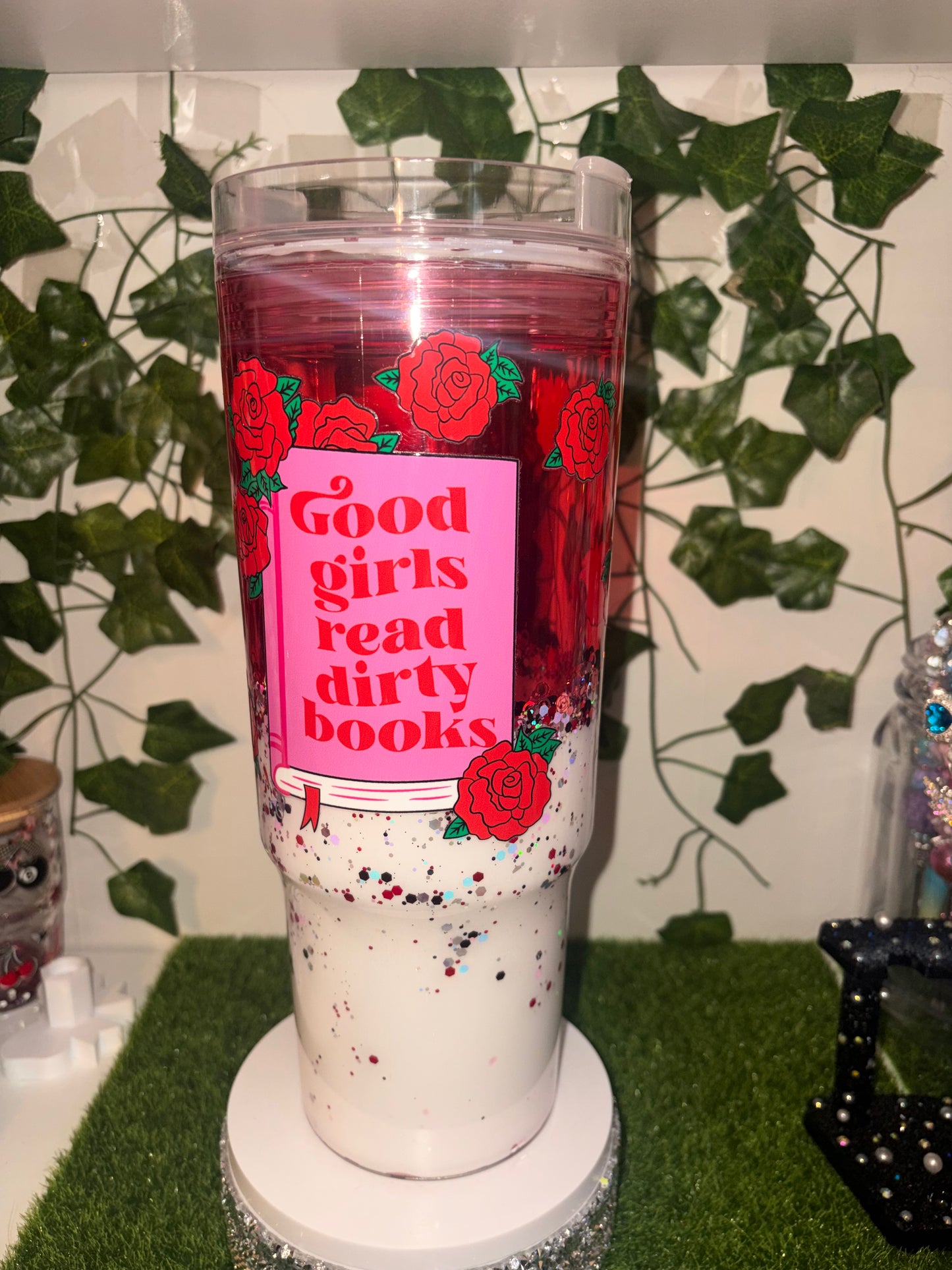 40oz Good girls lava Snowglobe