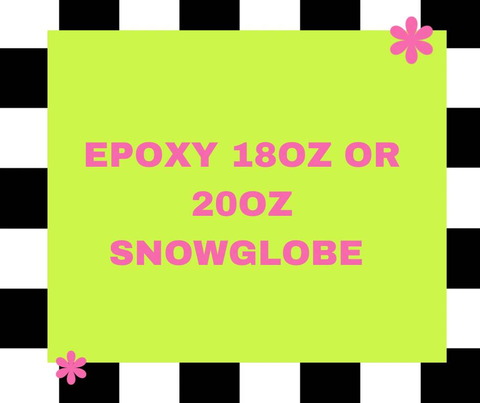 Epoxy Snowglobe