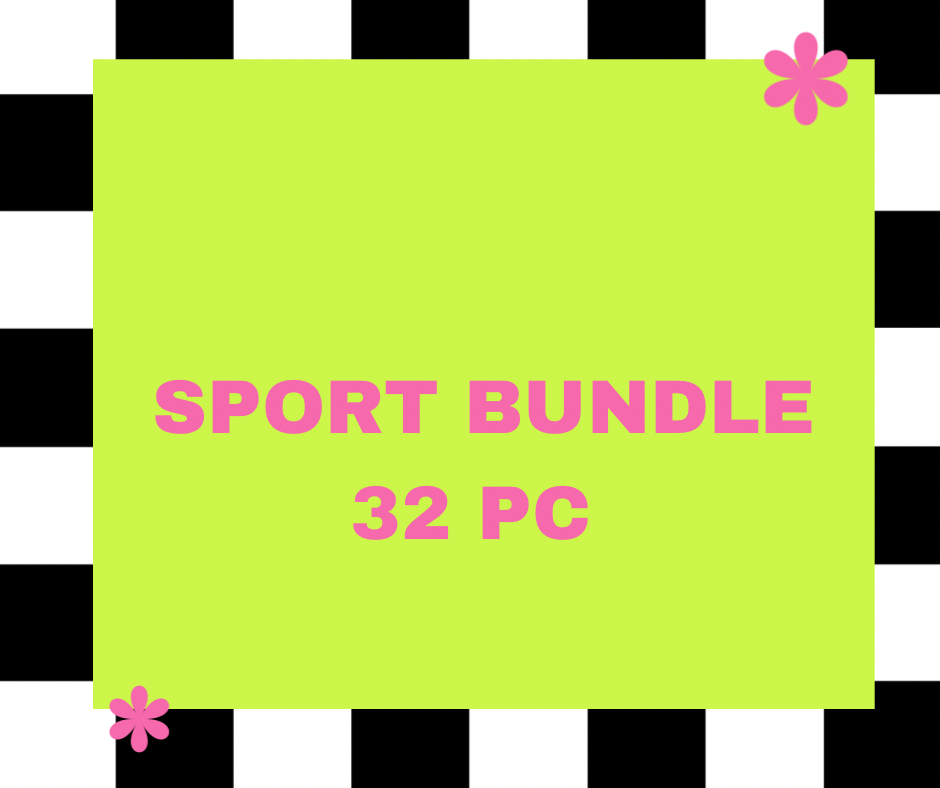 Sport cup wrap bundle 32 pc
