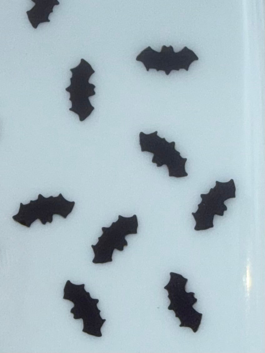 Black bats shape 🦇