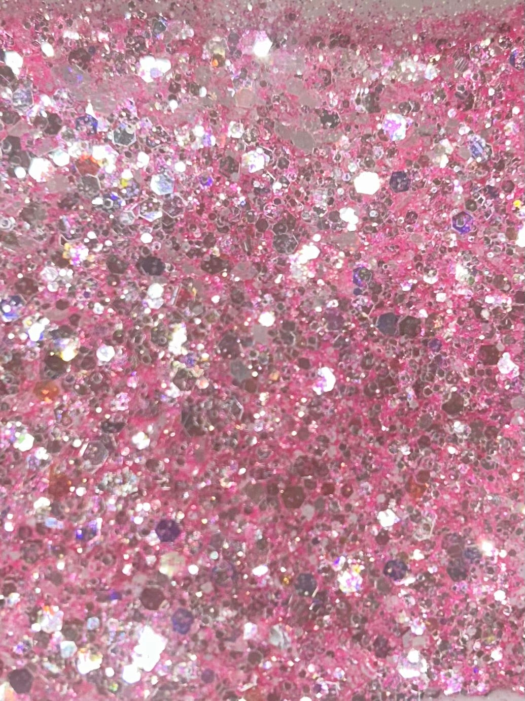 Fireflies mirror chunky glitter