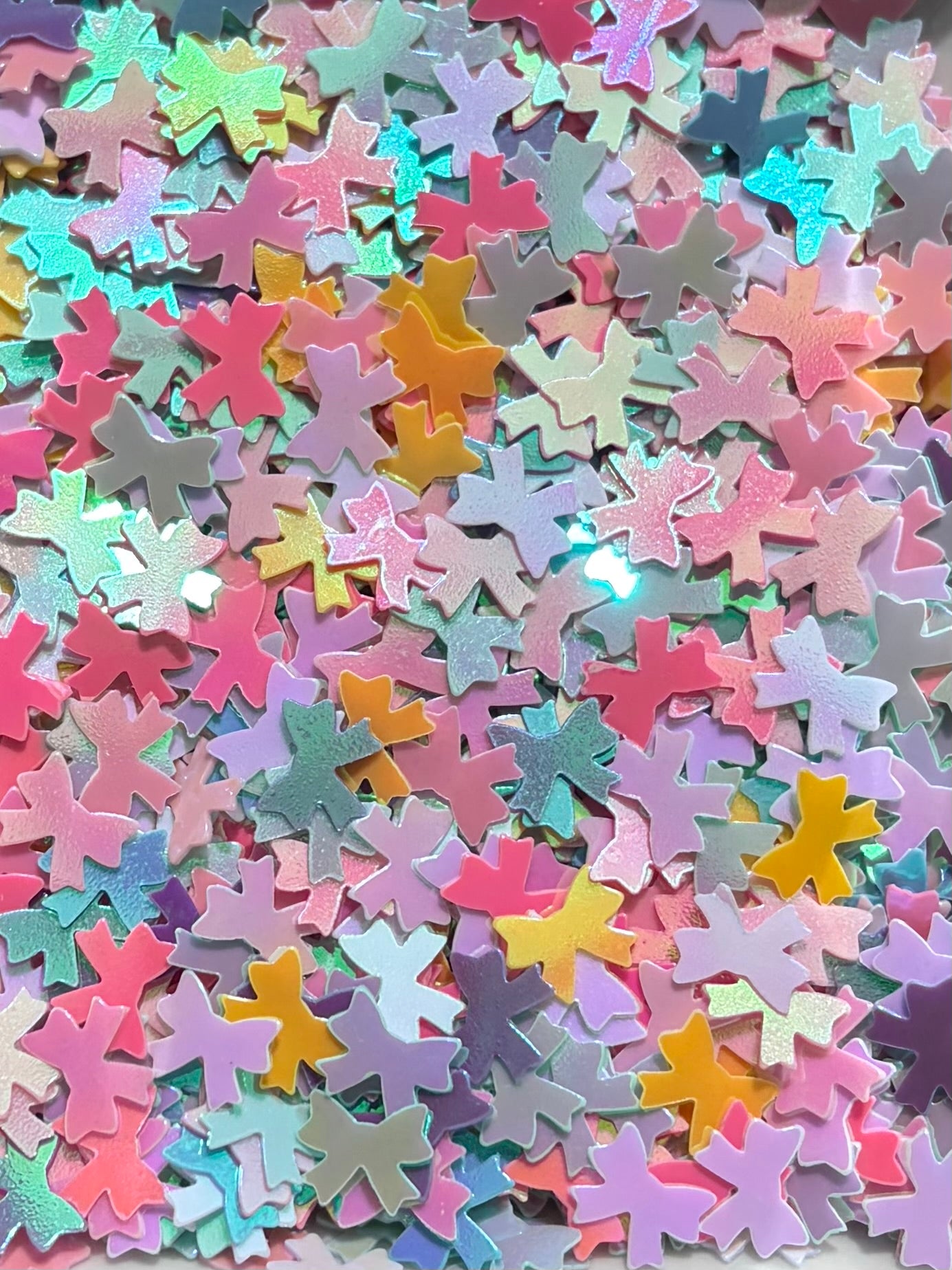 Pastel bow mix shape