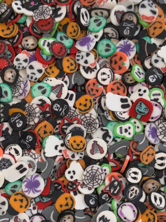 Spooky mix clay