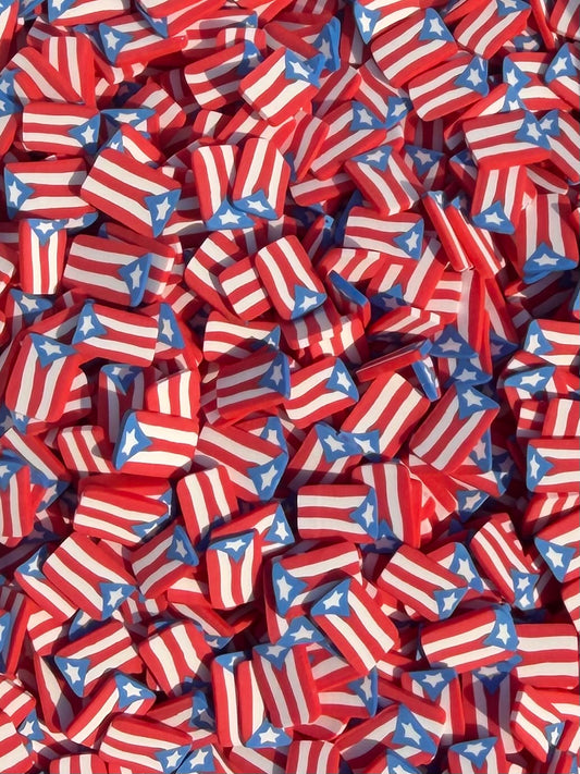 PR Flag polymer clay
