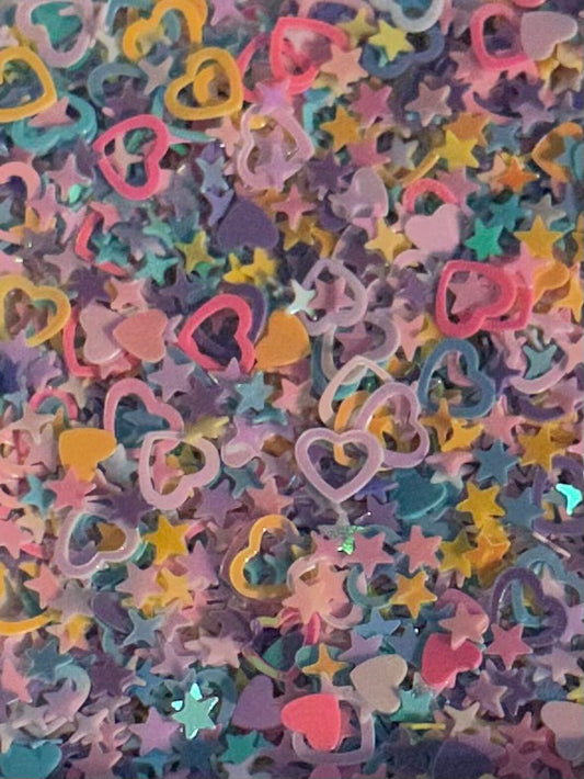 Pastel heart mix