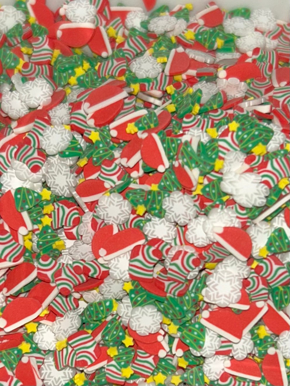 Christmas socks clay