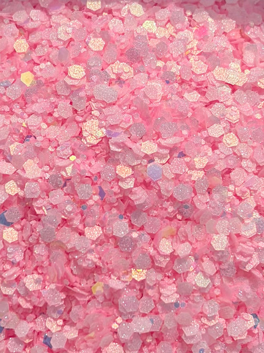 Pink pixie 🧚 chunky glitter