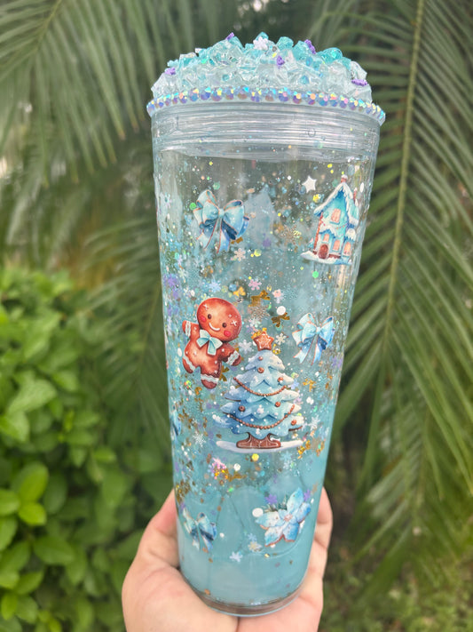 24oz Winter wonderland lava