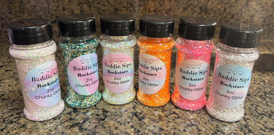 Rockstarz bubble glitter collection