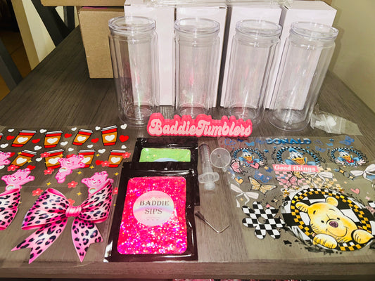 20oz starter Snowglobe kit