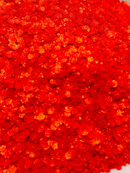 Sexy Red chunky glitter
