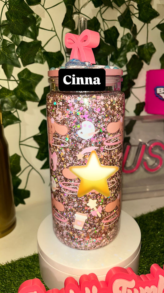 20oz Cinna Snowglobe