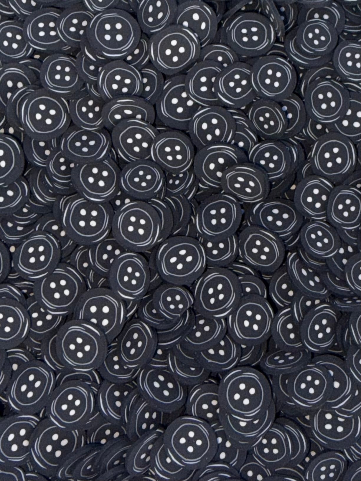 Button polymer clay