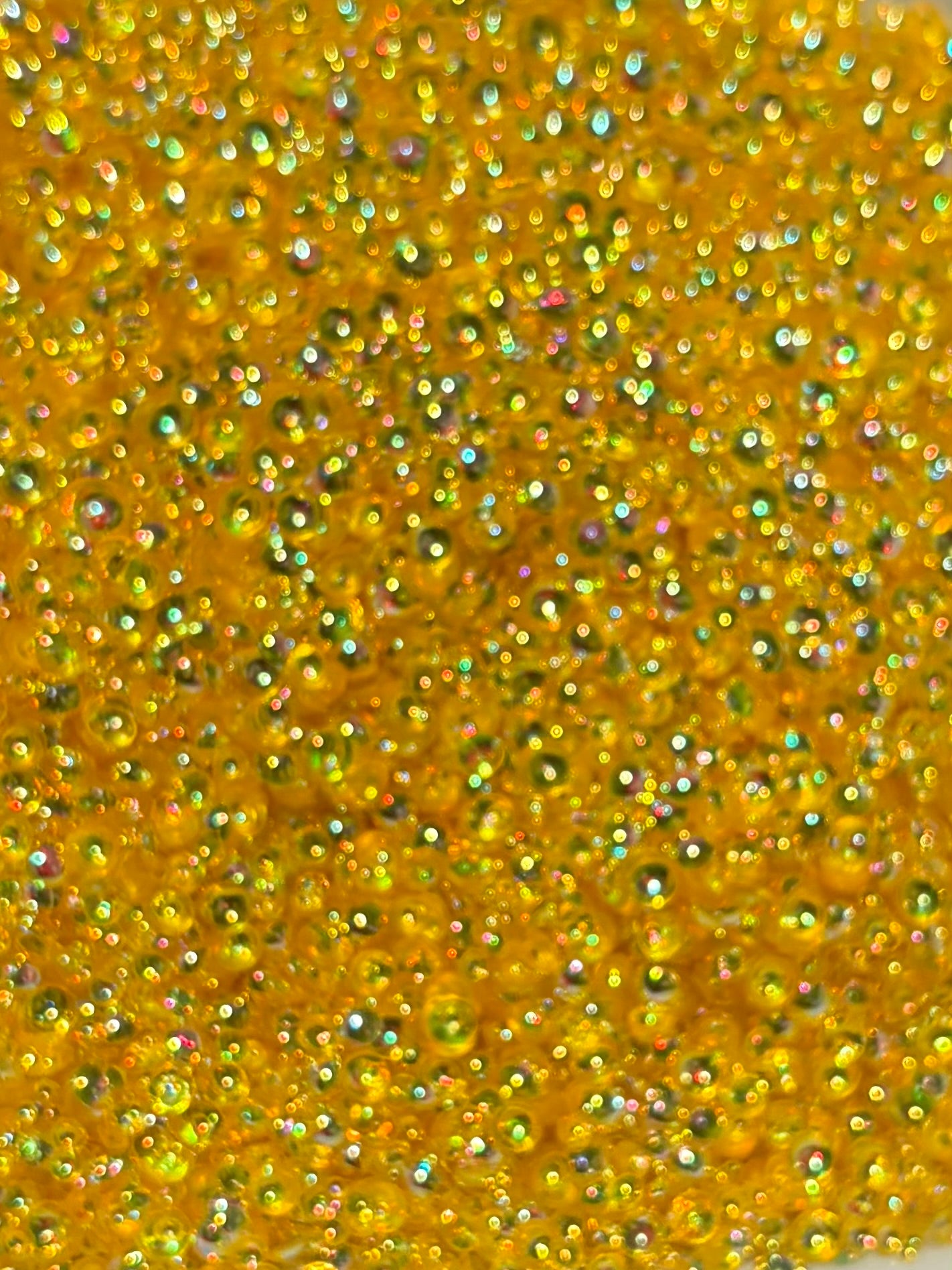 Yellow bubbles