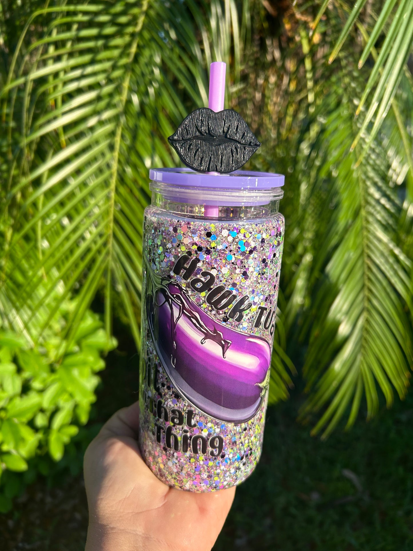 20oz Hawk snow globe