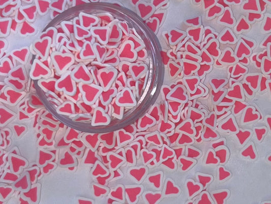 Pink & white hearts