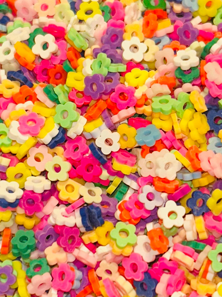 Flower mix clay