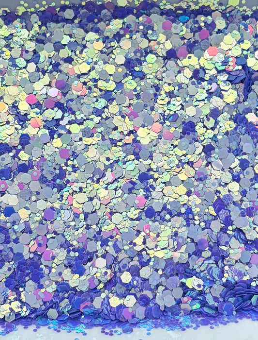 Purple Lush chunky glitter