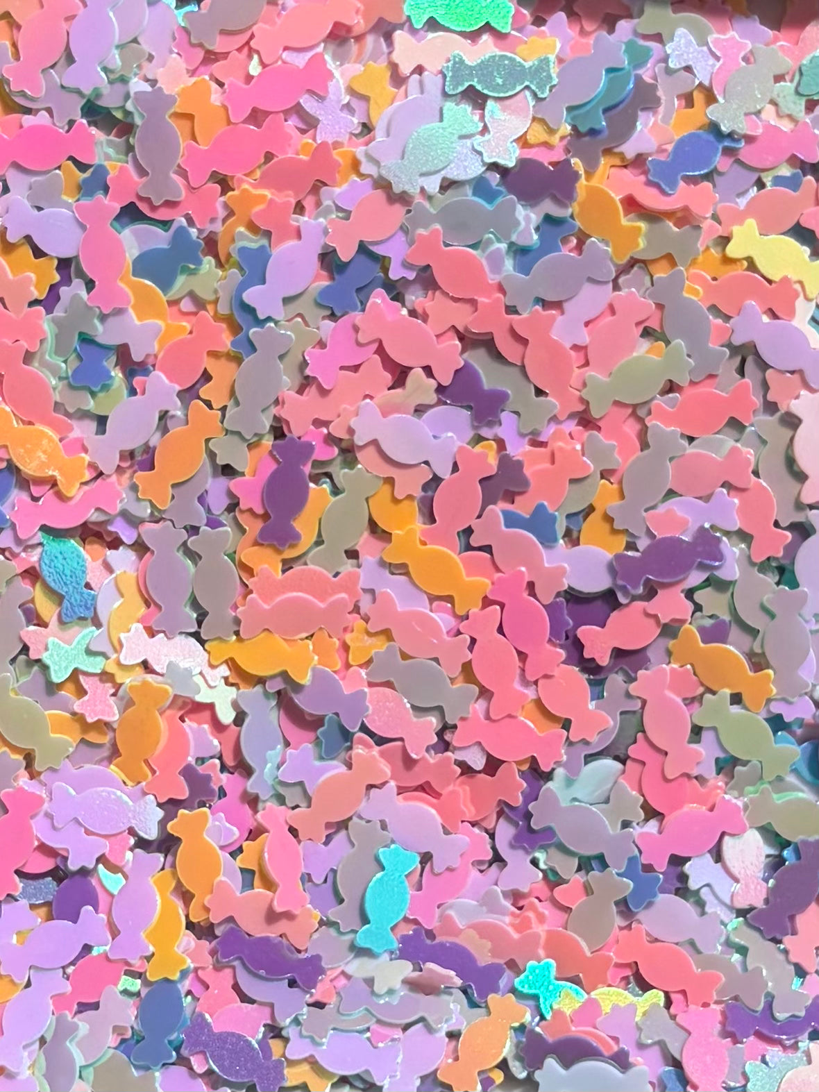 Candy shape glitter