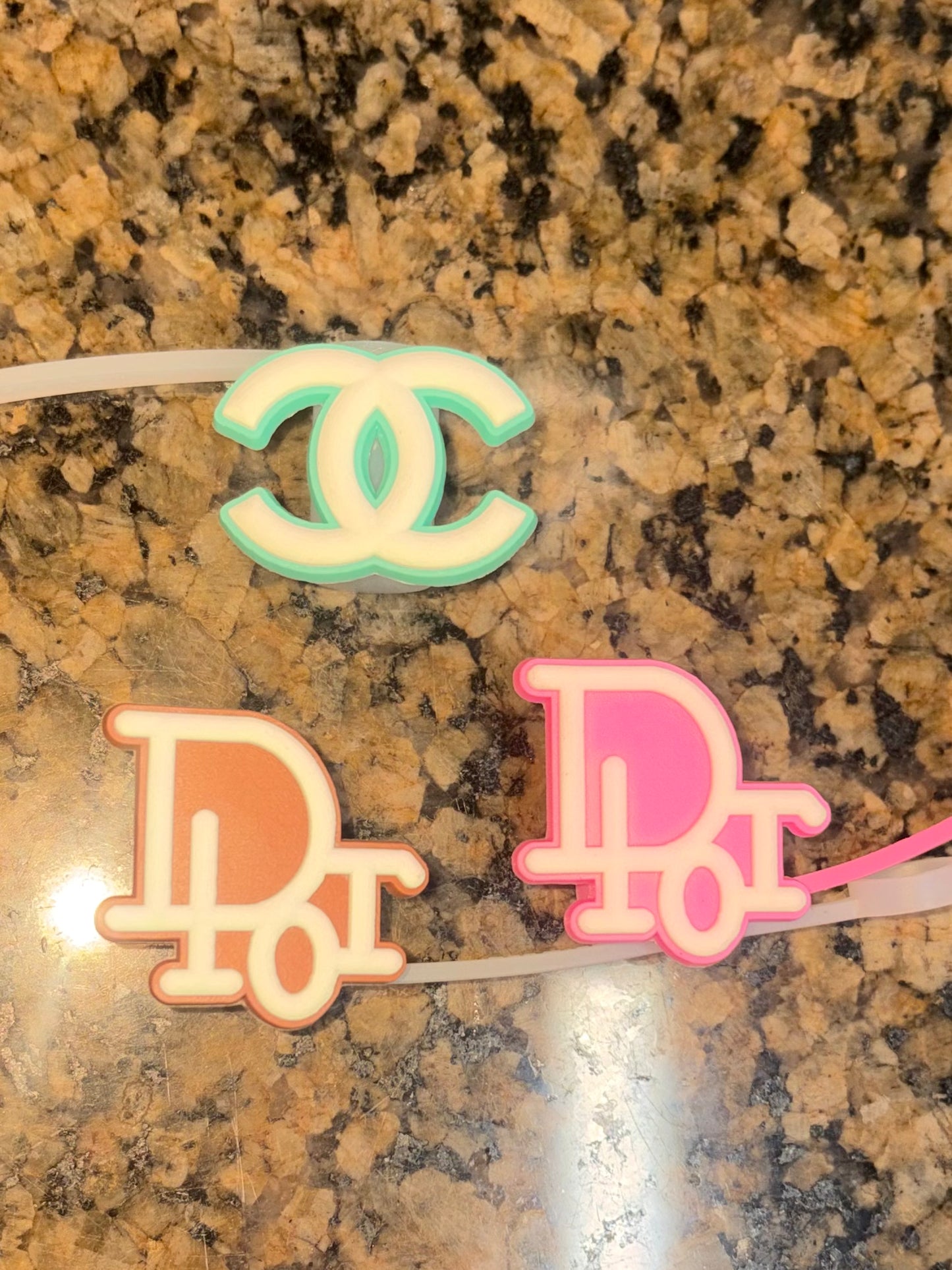 3pc straw topper