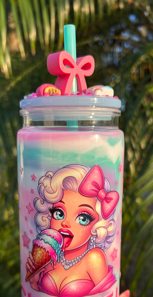 20oz candy paint Snowglobe