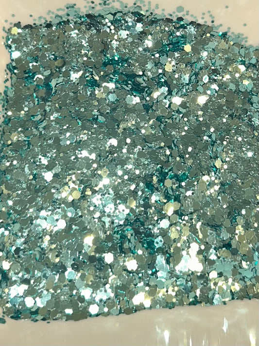 Winter chunky glitter