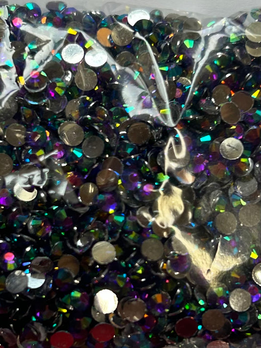 Rainbow ab color shift rhinestone