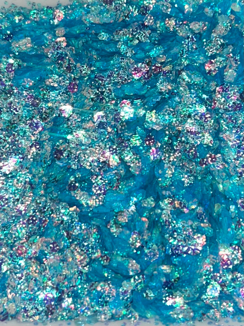 Caribbean texture glitter