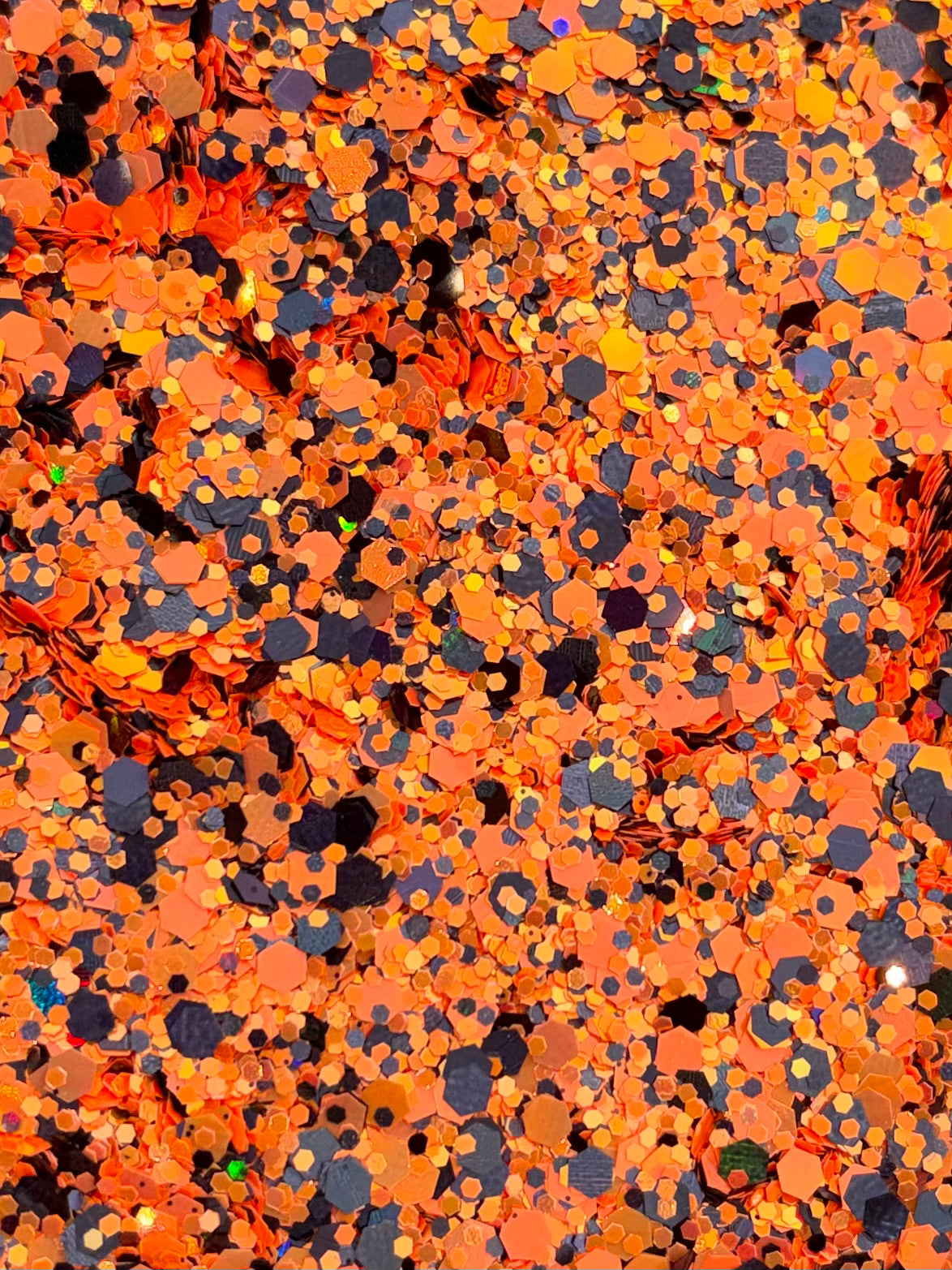 Jack O Lantern glitter