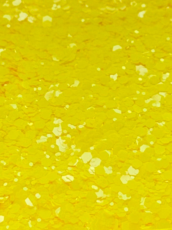 On the rocks neon yellow chunky