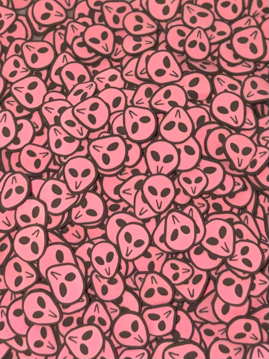 Pink alien 👽 clay