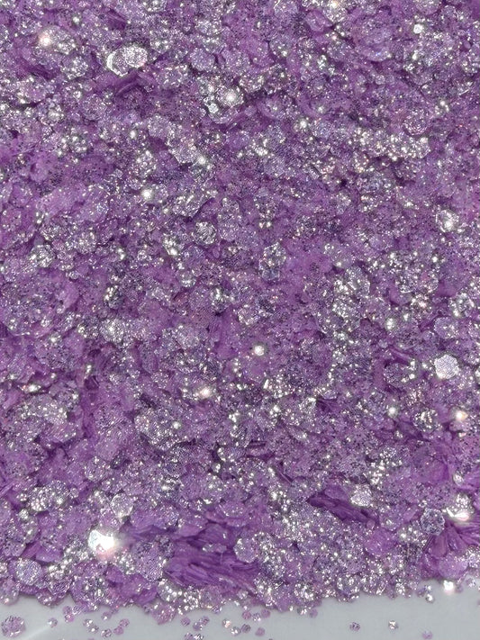 Purple pixie chunky glitter (PET)