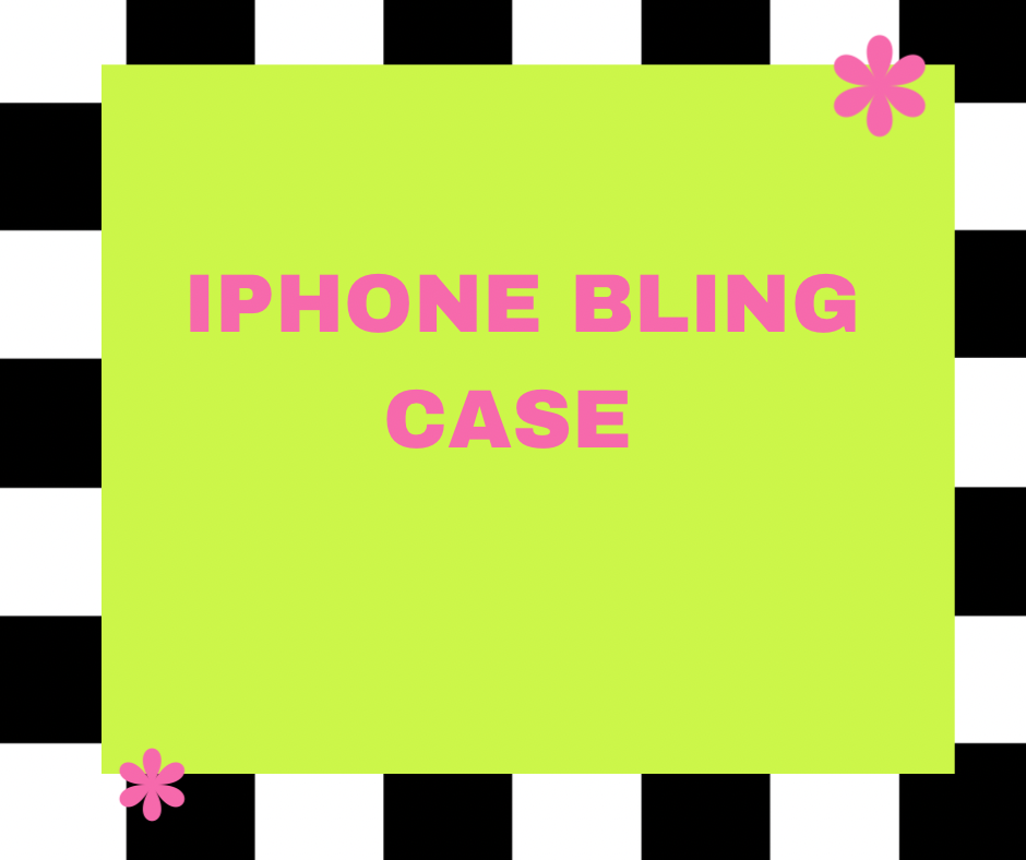 Custom IPhone bling case