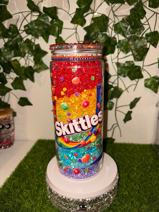 20oz Skittles Snowglobe