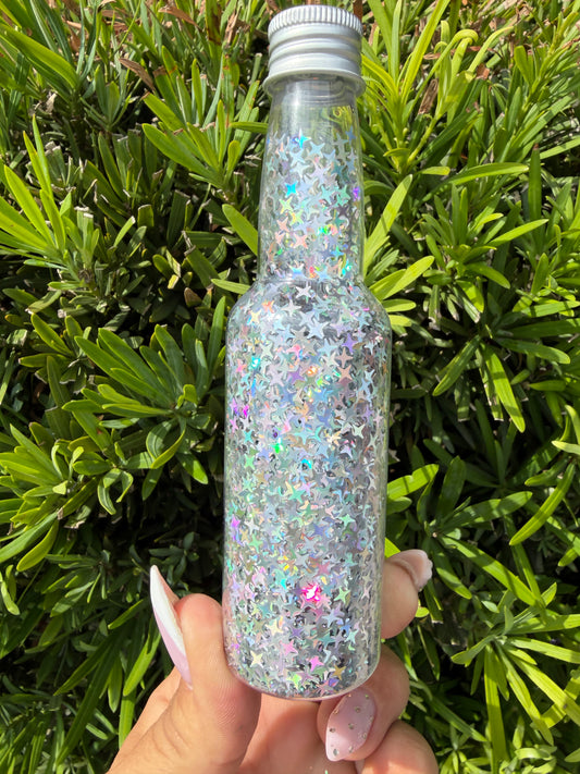 Silver galaxy stars