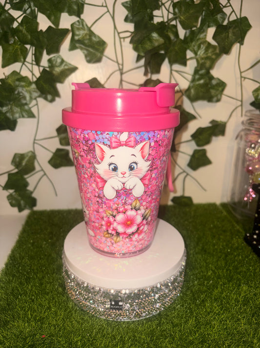 12oz Snowglobe coffee cup