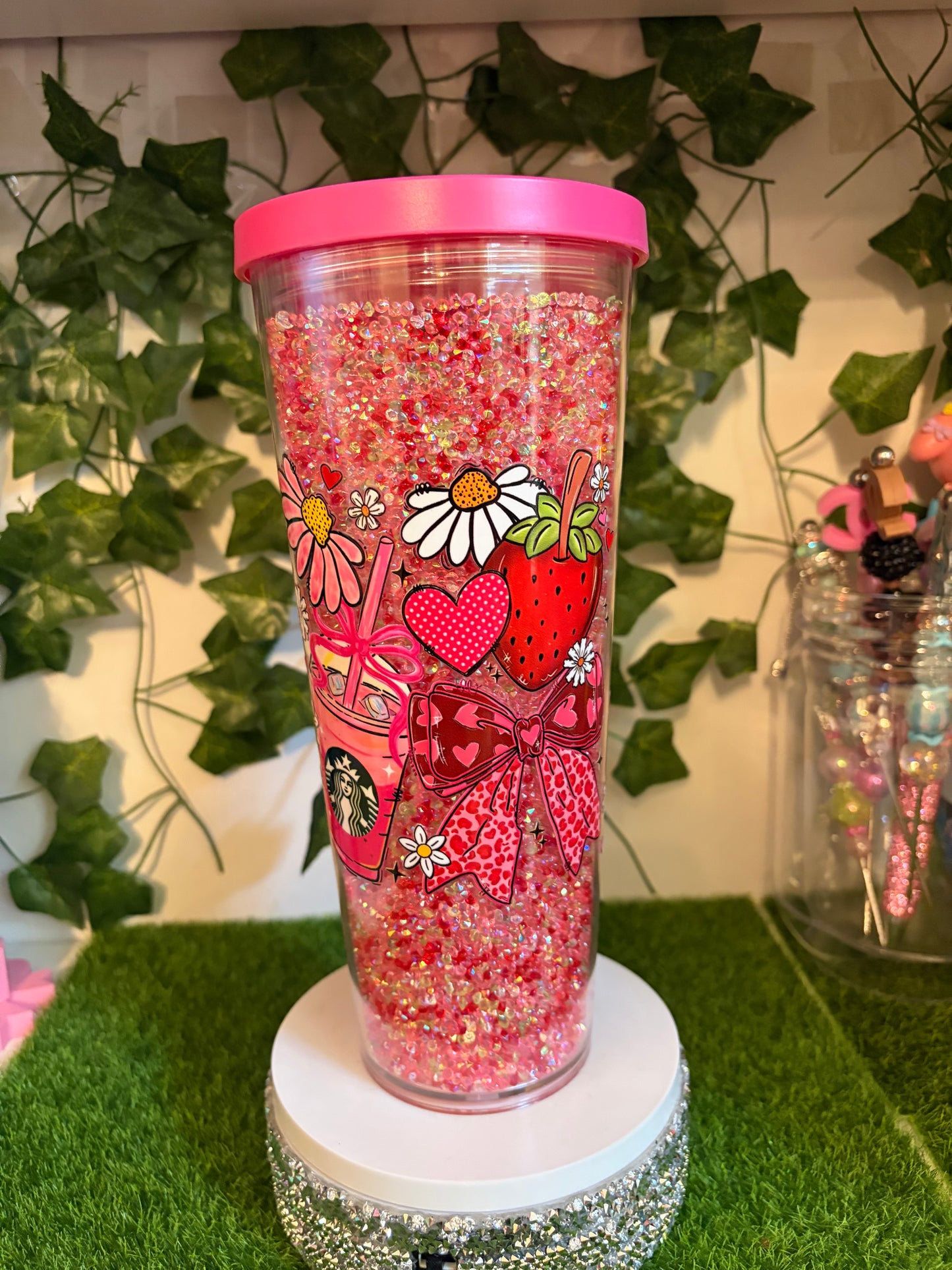 24oz diamond cup