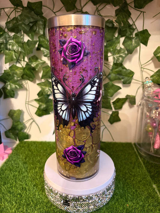20oz stainless butterfly