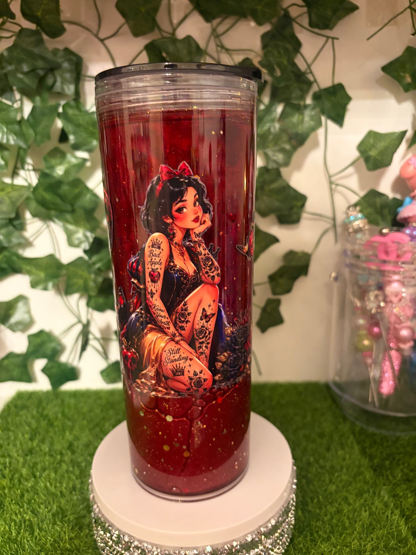 20oz SW snowglobe tumbler